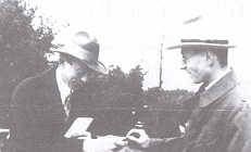 photo: Eugene P. Wigner with Werner Heisenberg