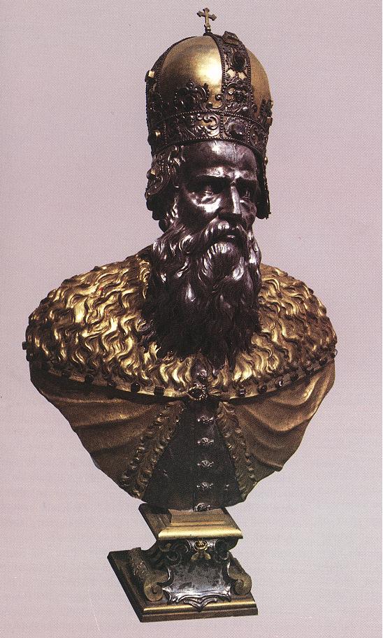 Gianlorenzo Bernini (1598-1680): Bronsebyste av Stefan, katedralens skattkammer i Zagreb