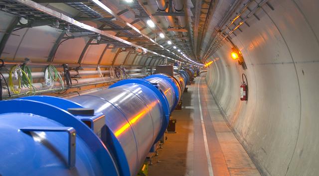 [CERN, LHC Tunnel]