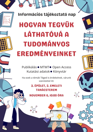 Információs tájékoztató nap plakát 2